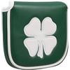 IMIKEYA Copertura per Putter da Golf Retrò in PU Verde per Viaggio | Protezione Sicura della Testa, Superficie Liscia, Stile Elegante, per Sacca e Percorso, Regalo Golf