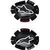 Alpinestars GP Tech knee slider, nero/bianco