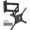 Sonstige Supporto a muro per televisore, braccio lungo, per schermi da 60 a 960 mm (23-75 pollici), capacità fino a 50 kg, standard VESA 400x400