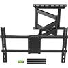 Sonstige Supporto a parete per TV, braccio lungo, orientabile e inclinabile, per schermi da 32-75 pollici, capacità massima di 45 kg, standard VESA 600x400 mm