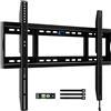 Sonstige Supporto a parete per TV, modello fisso, per schermi da 48 a 120 pollici, standard VESA 800x600, capacità di carico 120 kg, ultrapiatto, spessore 3,2 cm