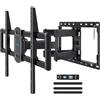 MOUNTING DREAM Supporto a parete girevole per televisori da 42 a 90 pollici, con peso massimo di 70 kg e compatibile con standard VESA da 200x100 a 600x400 mm
