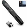 Selius Telecomando wireless per presentazioni (2,4 GHz) con puntatore laser rosso