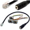 Selius Cavo adattatore da connettore 4P4C RJ9/RJ10 a jack da 3,5 mm (femmina) per cuffie
