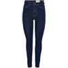 Noisy May - Nmcallie HW Skinny Jean Vi507db FWD Noos, Pantaloni Donna