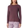 Schiesser Schiesser Damen Schlafshirt Langarm Modal - Mix + Relax Parte Superiore del Pigiama Donna (Pacco da 1)