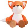 HOMEXYLYL Animale di Peluche Realistico Con Volpe, Simpatico Giocattolo di Peluche | Soffice Peluche di Volpe Seduta, Per Esposizione Domestica Decorazione Divano, Regalo Compleanno Festa Per Ragazzi Ragazze