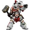 JOYTOY Warhammer 40K Space Marine 2, Game Edition White Scars Assault Intercessor Champion with Thunder Hammer and Bolt Pistol, Action Figure 1/18