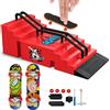 ZHITENG Set Di Accessori Per Finger Skateboard E Rampa, Mini Finger Skateboard Fai Da Te, Deck Truck