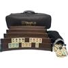 Generisch OkeyKub-Oval Premium Rummy, Curved Rommé, Set Okey in plastica con robusta borsa per il trasporto