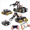 ACEBOTT Robotica 12-16 anni: braccio robotico ACEBOTT 4 in 1, 5 DOF + carro armato, kit STEM compatibile con Arduino e Scratch, app e telecomando ragazzi.