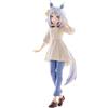Xinchangda Hishi Miracle Figure Anime Girl Standing Figure Desktop Model 21CM | Hishi Miracle Action Figure Modello in PVC, Collezionabile, Ornamento Decorativo, Regali per i Fan