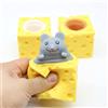 Irfora Giocattolo Topo Morbido da Schiacciare, Silicone Morbido, Antistress | Materiale durevole, Bordi arrotondati, Design decorativo, Perfetto per l\'ansia