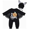 KERANEET Costume Pipistrello, costumi halloween | Pagliaccetto Bambino Cosplay Costume, Con Cappello,Unisex a Bambini