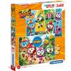 Clementoni 2X60Pcs.Puzzle Top Wing 21610 X6 1 St