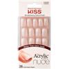 kiss Salon Unghie acriliche Nude french autoadesive ditaägel Cashmere