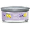 Yankee Candle Candela Tumbler a 5 stoppini, Lemon Lavender 340 g Cera