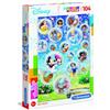 Clementoni 104Pcs Puzzle Disney Classici 27119X6 1 St