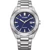 CITIZEN Orologio analogico da uomo Eco-Drive con cinturino in acciaio inox BM7631-52L