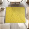CHUNRONG Tappeto Salotto Pelo Antiscivolo Morbido 200x250cm Giallo | Tappeto Tappeti Pelosi Camera Lavabile Per Esterni Cucina Balcone Terrazza