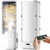 ZHPPED Ferro da stiro a vapore verticale wireless automatico da 900 W, asciugatrice e piroscafo pieghevole, stiratrice per vestiti, macchina per la rimozione delle pieghe, per vestiti e tessuti