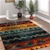 SHUODAOCO Tappeto dell'area della collezione Marocco 80x150cm - Tappeti Triball etnici vintage Tappeti con trama geometrica Tappeto da cucina lavabile antiscivolo per soggiorno