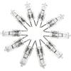 SOLCIKO 10pcs G6.35 24v 50w Gy6.35 strumenti Luce alogene da tornio | GY6.35 per lampadine alogene,per faretti da incasso sotto pensili,lampadari,illuminazione paesaggistica/lampade da scrivania