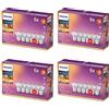 Philips Confezione risparmio - GU10 - Warmglow - Faretto LED - 50 W - dimmerabile - Luce bianca calda - Set da 24 pezzi