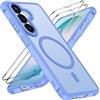 iVoler Cover Magnetica per Samsung Galaxy s26 5G con 2 Pezzi Pellicola | Azzurro, Compatibile Con MagSafe, Protezione Anticaduta Di Livello Militare, Custodia Traslucida Opaca, Sottile Antiurto