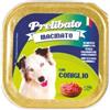 Generico Umido Cane Prelibato Macinato, alimento completo per cani adulti di tutte le taglie, gusto CONIGLIO | 12 scatolette da 150 grammi l'una.