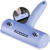 ACE2ACE Spazzola Togli Peli Animali, Spazzola Leva Peli Cane Gatto Animali | Rimuovi e Raccogli Peli Animali, Riutilizzabile Rullo Levapelucchi Autopulente per Letto, Tappeti, Divani, Vestiti, Celeste