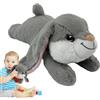 Generisch Coniglio con battito cardiaco, ciuccio Heartbeat Bunny, giocattolo | Peluche a forma di battito cardiaco per cani e cuccioli, per alleviare lo stress