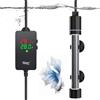 hygger Riscaldatore per acquario, regolabile, 200 W, digitale Betta, con regolatore di temperatura, per acquari d'acqua dolce e salata da 75-151 l (15-34 °C)