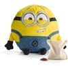 BIOSYNEX - Peluche Borsa dell'acqua calda Microonde (Minions) con sfere d'argilla - Cuscino riscaldante - Doudou Benessere lavabile in lavatrice - Calore morbido e confortevole - Dalla nascita (Dave)