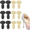 LBEWXAU 6 Paia Protezioni Antiscivolo per Il Tallone Self Adhesive Cuscino Per Scarpe Per Donne E Uomini Anti Vesciche Prevenire Scivolamenti Vesciche Sfregamenti per Stivali Tacchi Alti Sandali