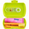 Curaprox Set Da Viaggio, Verde, Swiss Made | Spazzolino CS 5460 Con Dentifricio 'Be You', 2 Scovolini CPS Prime 07 E 09, Kit 9,5 X 6 Cm