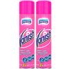 Vanish Oxi Action, detergente per tappezzeria e tappeti, schiuma smacchiante per la pulizia di grandi superfici, 600 ml, fragranza fiori primaverili, pulisce e rinfresca il tappeto, confezione da 2