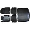 J&J AUTOMOTIVE Set di 5 Tappetini Baule in Gomma per Mazda CX-5 2011-2016