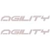 FGLFPXI Accessori Moto: Adesivi Fluorescenti Impermeabili Per Kymco Agility 50 Agility City 125 125 150 300 300i S125