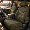 Generic Protezioni per sedili auto in stile militare,Coprisedili tattici pesanti | Coprisedile tattico per auto, multitasche, resistente, trapuntato, comodo per tutti i veicoli a guida lunga