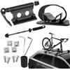 SJUNJIE 12 Bici Supporto Forcella Portatile Supporto per Forcella Anteriore | Universale Support Forcella a Sgancio Rapido Multif per Mountain Bike Biciclette (Nero)