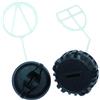 ISSICOO Tappi carburante e olio per Echo CS-310 CS-310ES CS-352 CS-352ES CS-353 CS | Motosega Shindaiwa 305S 340S PN P021005581,52130-00650,P021037920,P021004562