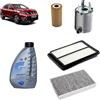 OP Kit tagliando 4 filtri + 6L olio 5W-30 Q8 Prestige compatibile con Nissan qashqai ii 1.6 DCI ALL MODE 4X4-I Gasolio 2013+