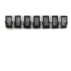 WEFOLEN Inserto Griglia Anteriore A Nido D'ape Per Jeep Per Cherokee 2019 2020 2021 6AZ88XS9AB Griglia Paraurti Anteriore(Chrome)