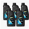 SIROIL SINT SAE 10W-40 | Olio Motore Sintetico Benzina e Diesel | API SN/CF | ACEA A3/B4 | Basi Sintetiche Group III | Protezione da Morchie e Depositi | 5 x 1 L