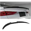 WEQTYSAB Spoiler Posteriore per Auto, per Hyundai i10 i-10 / i10 N Line 2000-2023 2024 Ala di Coda Spoiler Baule Posteriore sul Tetto Spoiler Posteriore Tronco Lip Spoiler Ala,A