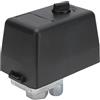 Qudinip Pressostato del Compressore D'aria, Regolatore Automatico con Materiale ABS di Alta qualità, per Compressore a Pistone 220V 380V 15A (99-142 psi)