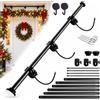 Generic Ghirlanda regolabile senza ferramenta per porta d'ingresso, #B: S-80 cm | Supporto per ghirlande natalizie, per appendere la ghirlanda di Natale, per porta d'ingresso, per decorazioni stagionali