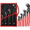TANIASHOP Set 4 Pinze a Pappagallo Professionali 7 10 12 16 Pinza Poligrip con Regolazione Rapida a Pulsante, Ganasce Antiscivolo, Impugnatura Ergonomica Pinza Regolabile per Tubi Dadi e Raccordi Custodia