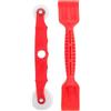 Ipetboom Kit di Riparazione Schermo per Finestre e Porte in Plastico Rosso Rullo e Spatola Versatile per Negozi e Uffici, Set Utensili User-friendly per Installazione